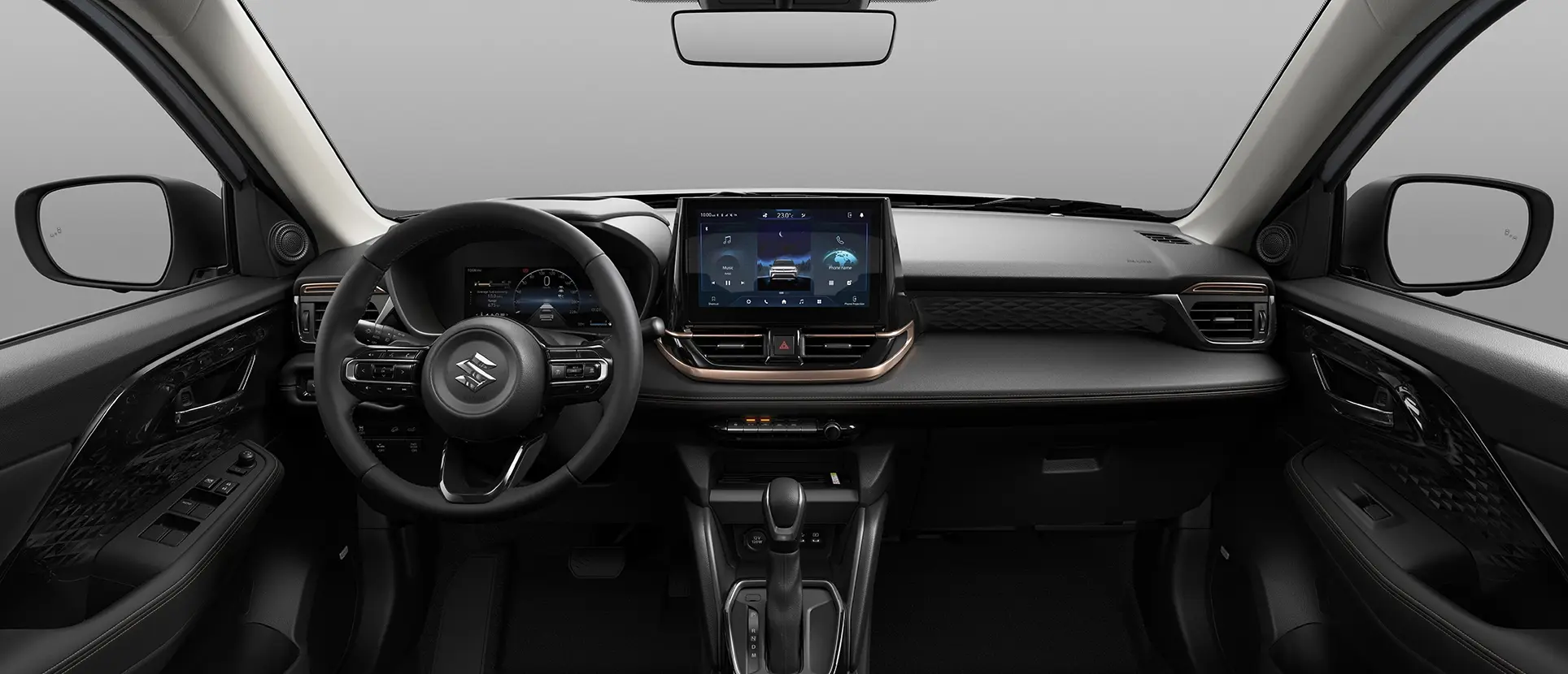 Interior Suzuki Across Boostergreen